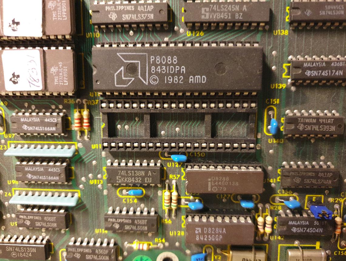 AMD 8088 processor from 1982
