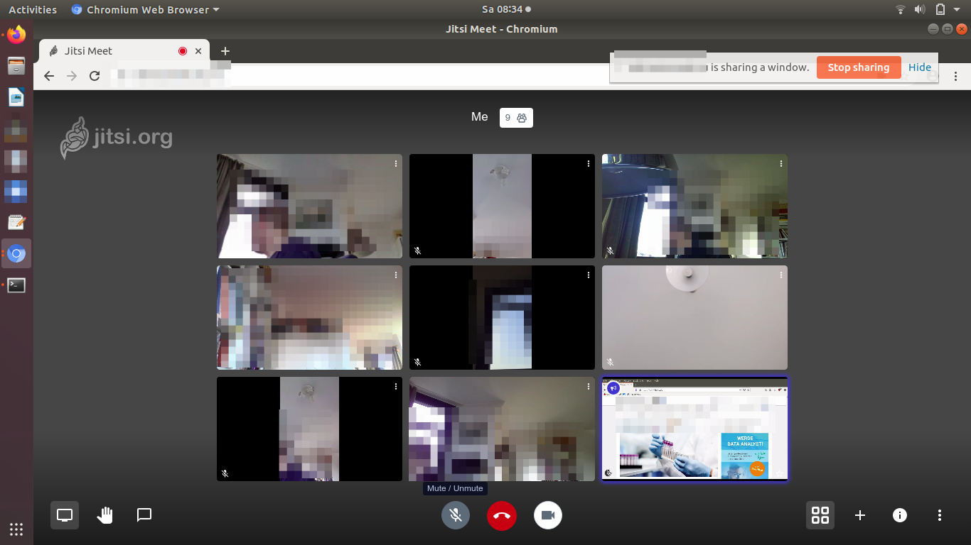 100 concurrent user Jitsi video conferencing setup with Jibri